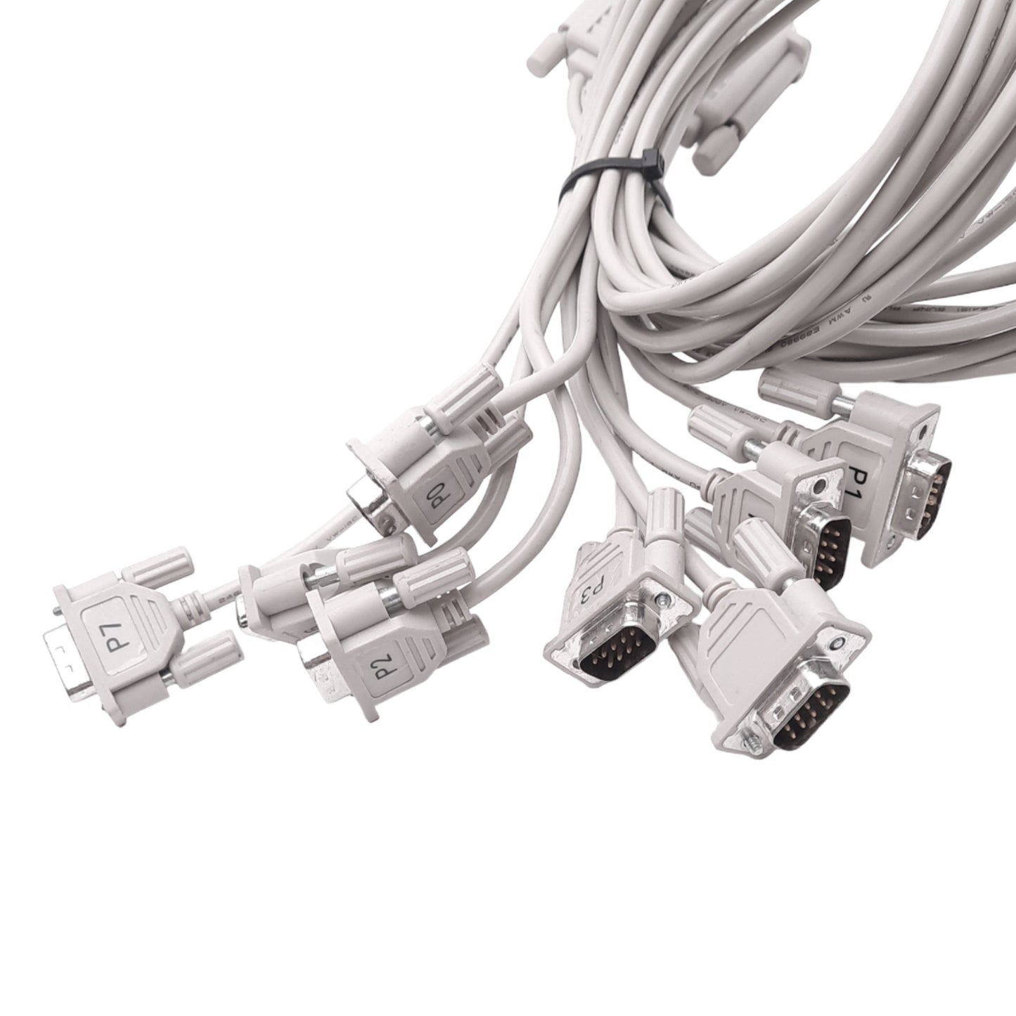 Used Comtrol 23901A 4000033 Octacable Assembly for RocketPort Express, DB78M to DB9M