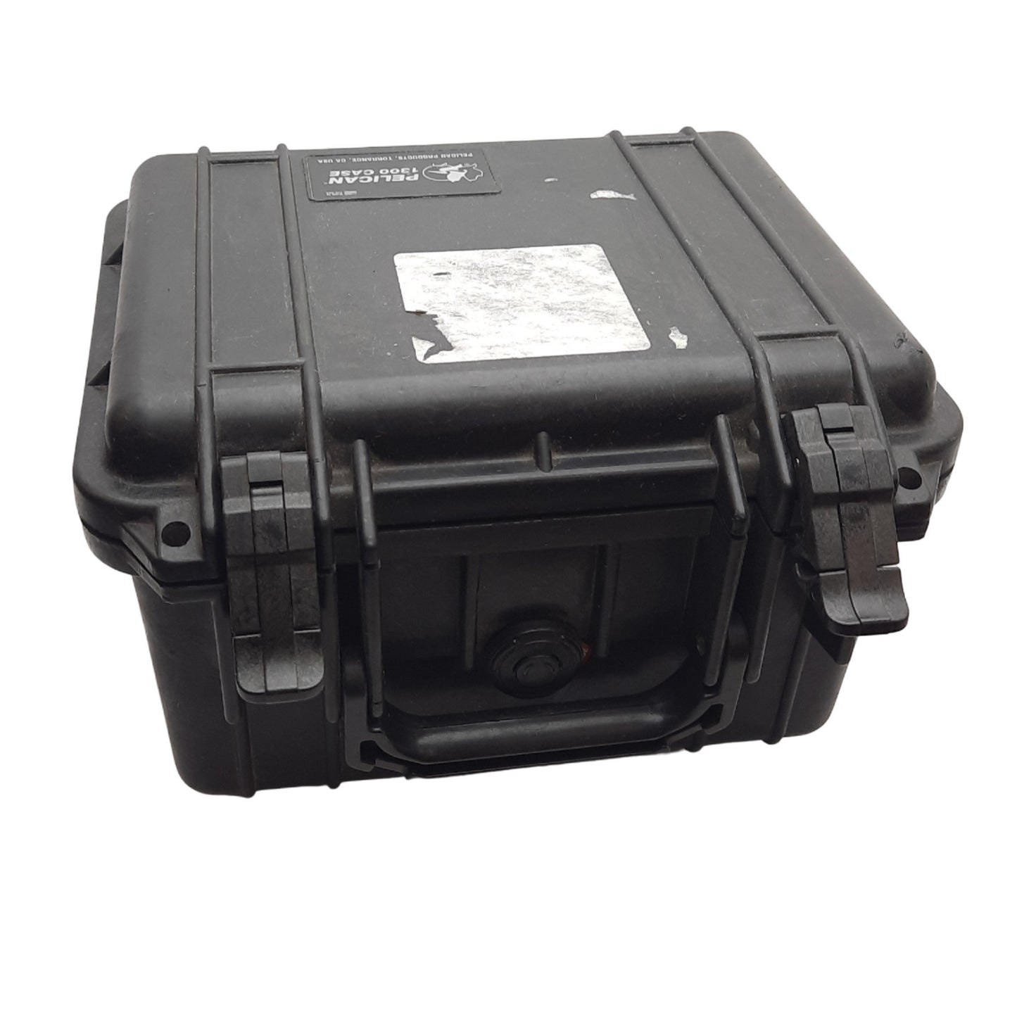 Used Pelican 1300 Protector Case, Black, 9.17in x 6.99in x 6.15in *No Foam*
