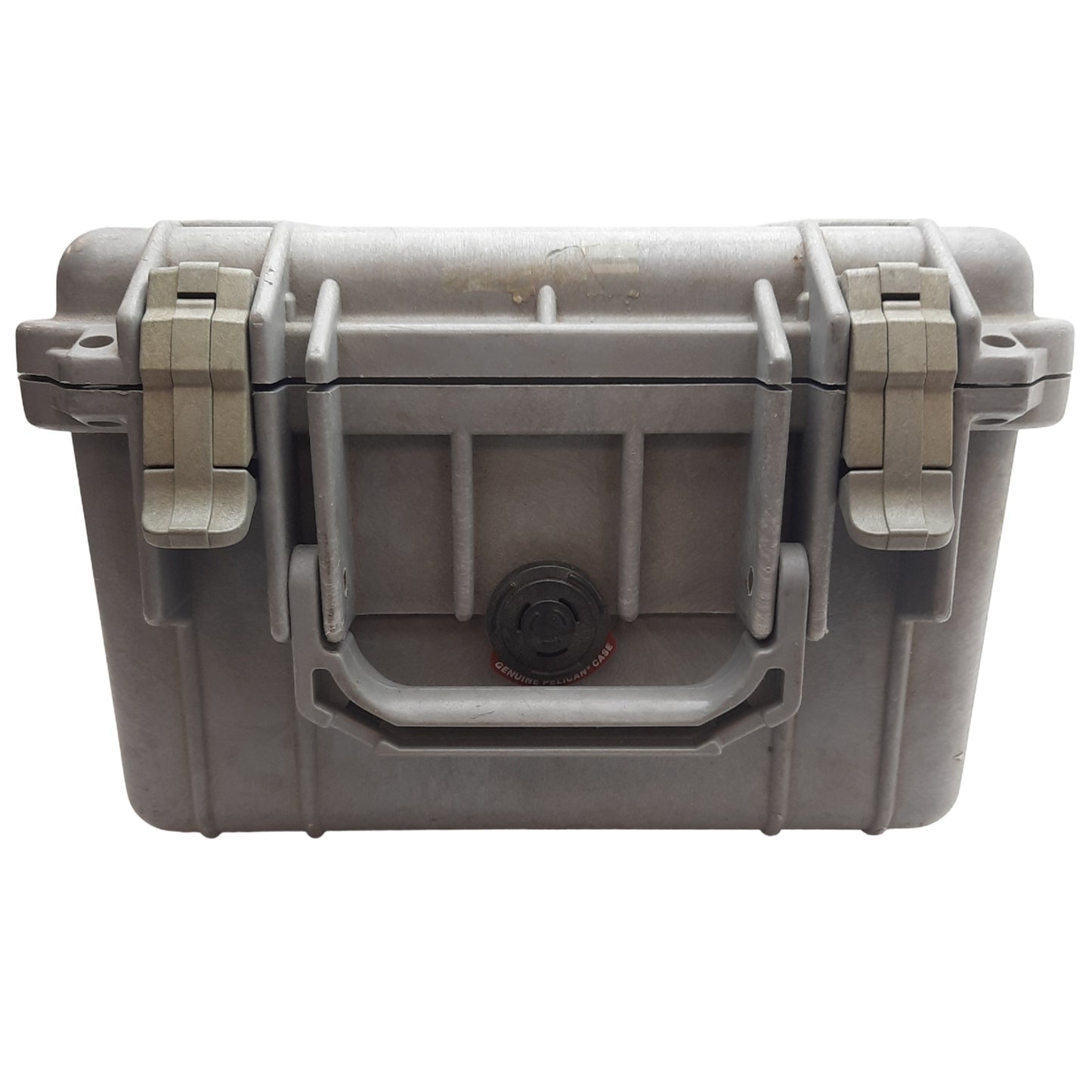 Used Pelican 1300 Protector Case, Grey, 9.17in x 6.99in x 6.15in, *No Foam*