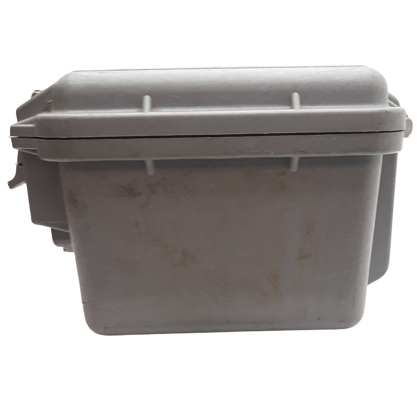 Used Pelican 1300 Protector Case, Grey, 9.17in x 6.99in x 6.15in, *No Foam*