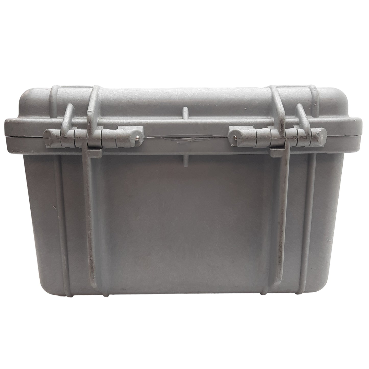 Used Pelican 1300 Protector Case, Grey, 9.17in x 6.99in x 6.15in, *No Foam*