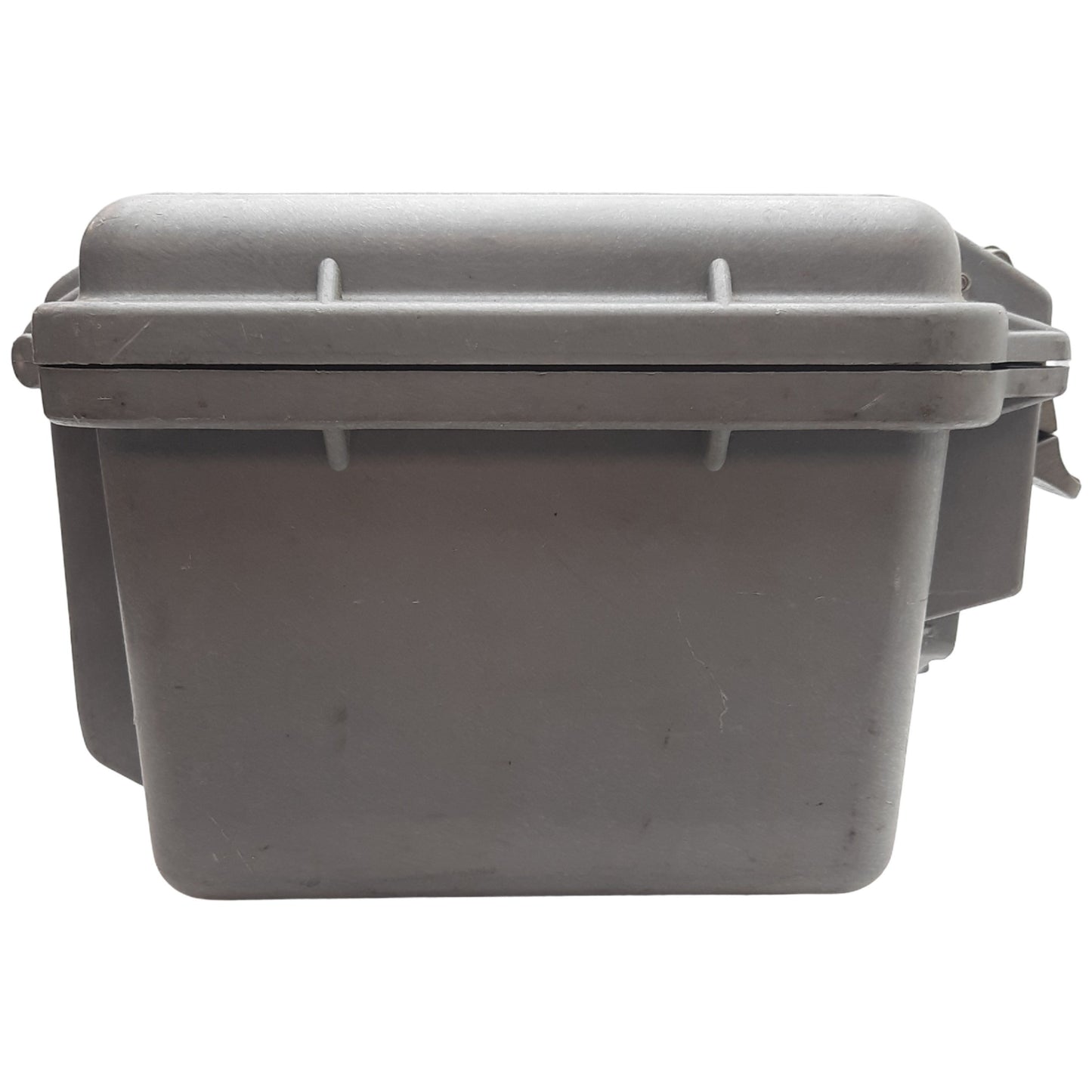 Used Pelican 1300 Protector Case, Grey, 9.17in x 6.99in x 6.15in, *No Foam*