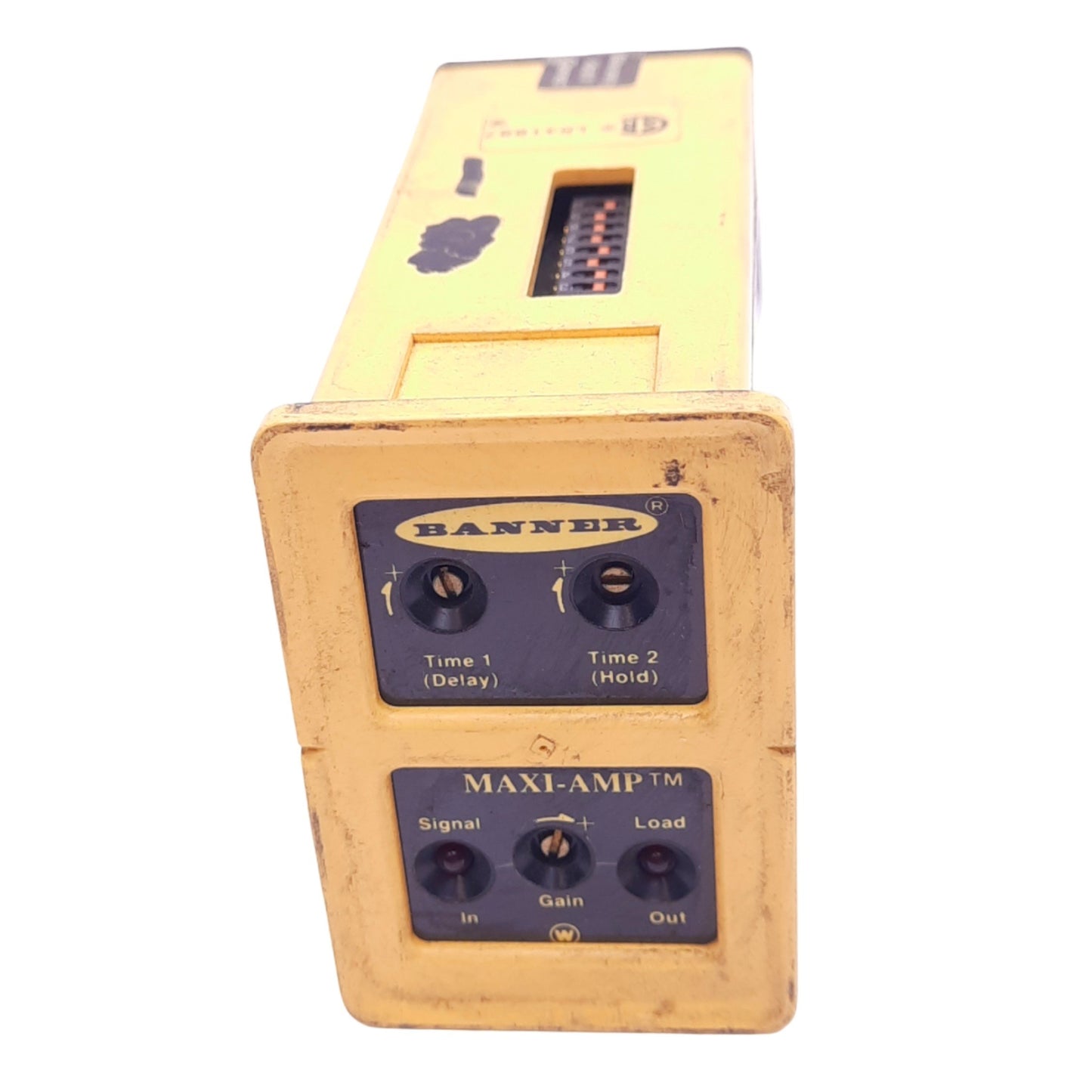 Used Banner CM5RB MAXI-AMP Sensor Amplifier, 11-Pin Octal, SPDT, 210-250VAC/12-28VDC