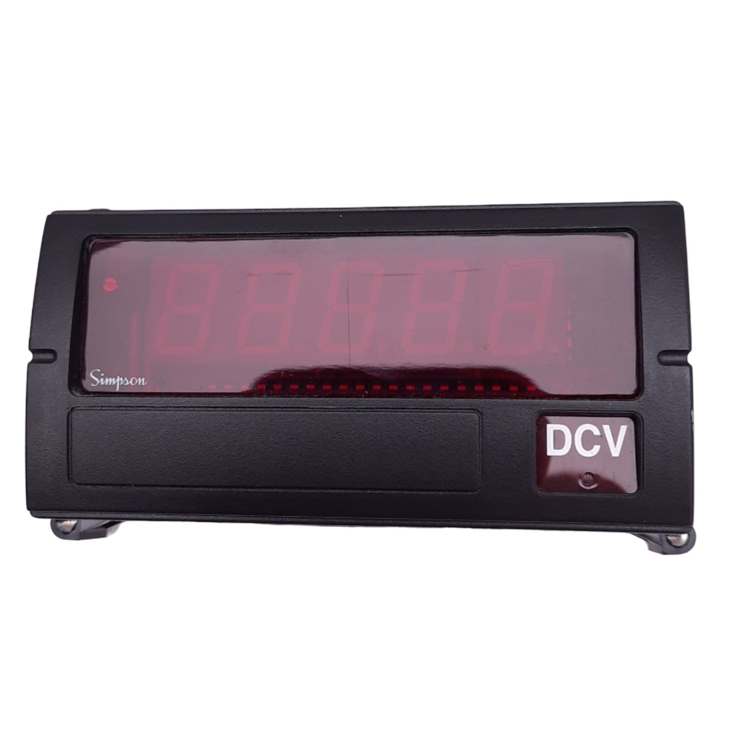 Used Simpson F451110 FALCON Digital Panel Meter, 4-1/2 Digit, 120VAC, 1/8 DIN Panel