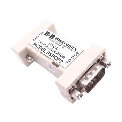 New B&B Electronics 9SPOP2 Optical Isolator, RS-232, 2-Port D-Sub 9-Pin, 115.2kbps