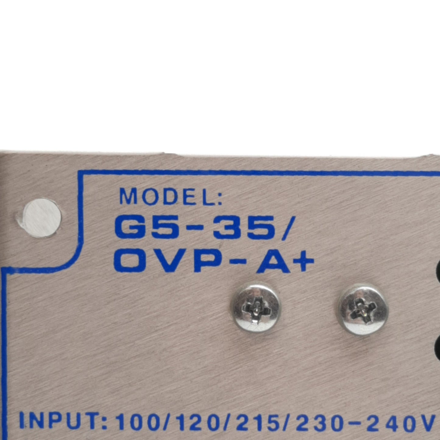 Used Condor G5-35/OVP-A Industrial Power Supply 5VDC, 35Amps, 35CFM Min. Air Flow