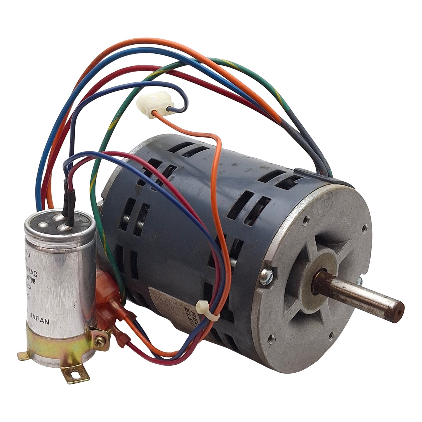Used Reliance Electric KP-G29-BOL AC Motor 115VAC 0.98A 1/12HP, 3350RPM, ø3/8in Shaft