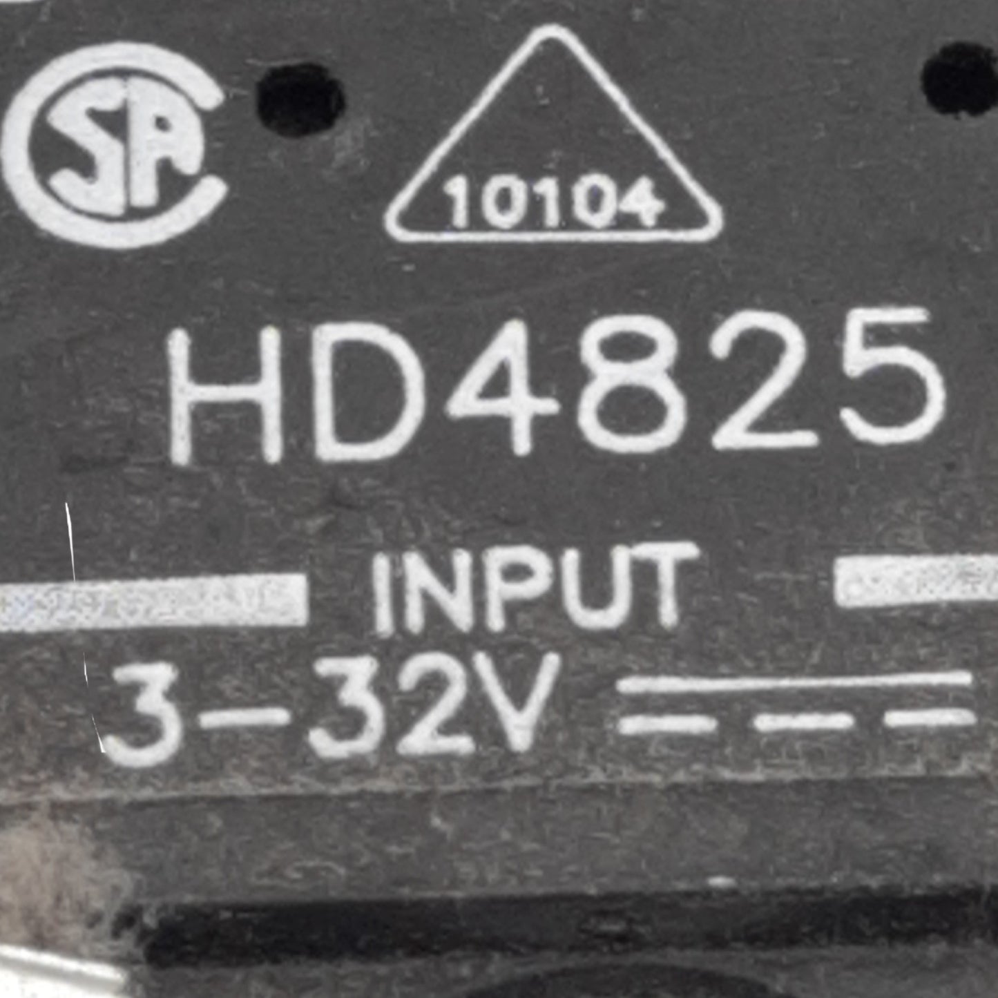 Used Crydom HD4825 Solid State Relay 90-280VAC Control, 48-530VAC Operating, 25Amps