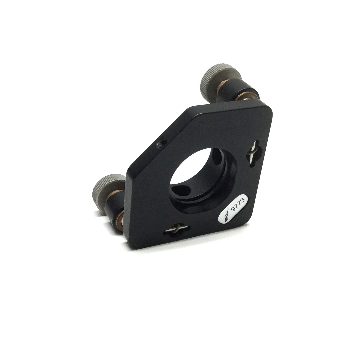 Used Newport 9773 Valu Center XY Mirror Mount for Ø1" Optics, ±4° Tip & Tilt, 80TPI