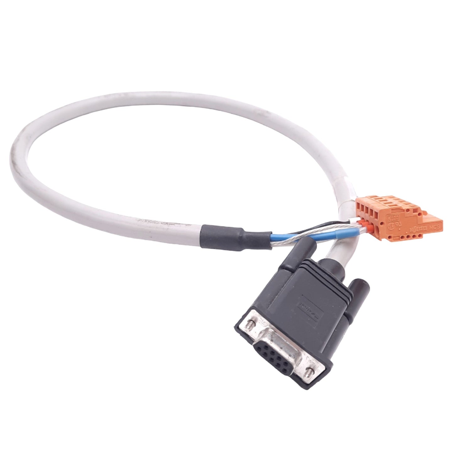 Used Parker Compumotor 71-022338-02 Drive Command Cable, D-Sub 9-Pin, 2ft Length