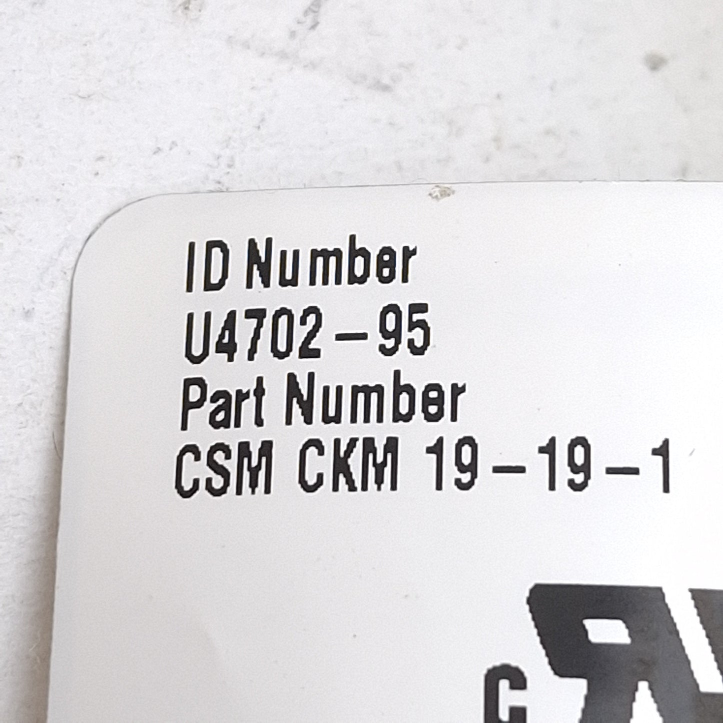 Used Turck CSM CKM 19-19-1 Actuator & Sensor Cordset, M23 19-Pin Male to Female, 1m