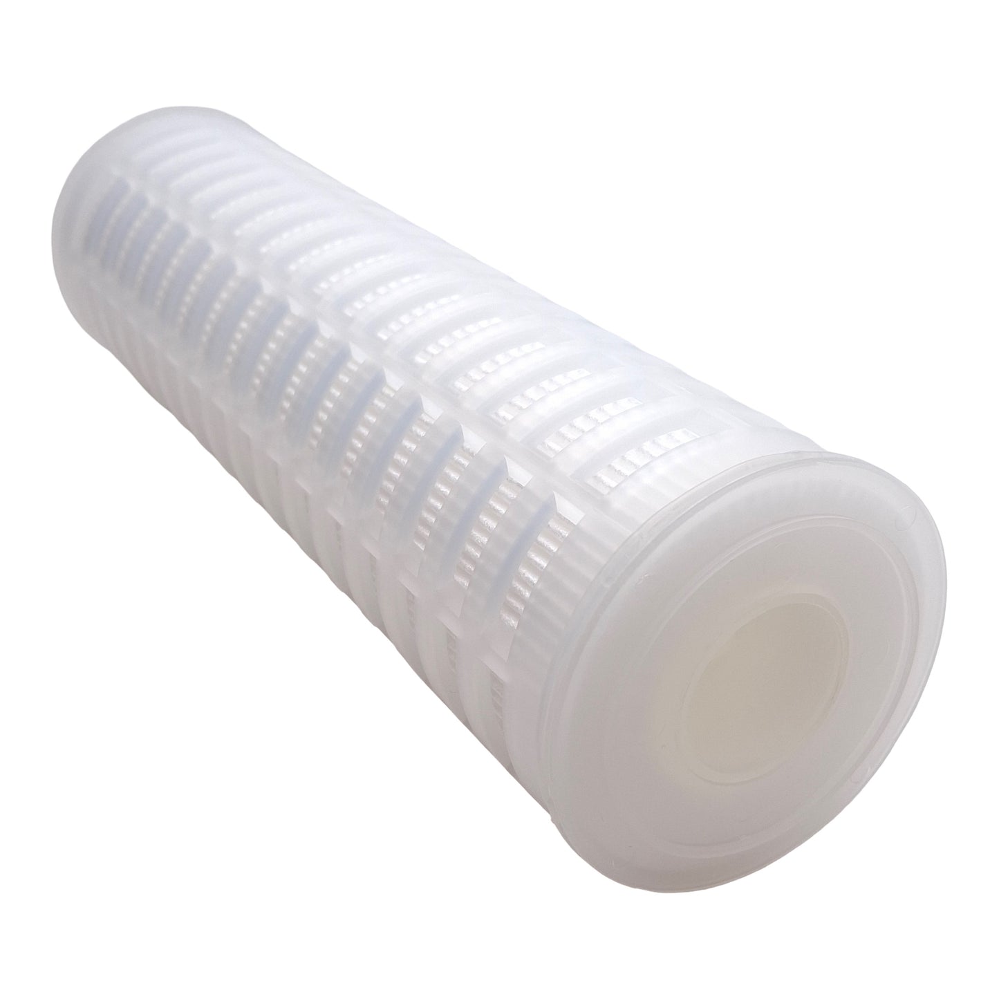 New Parker 22-10110-100-11 Polyflow Pleated Depth Filter Cartridge, 10µm, ø2.75in OD
