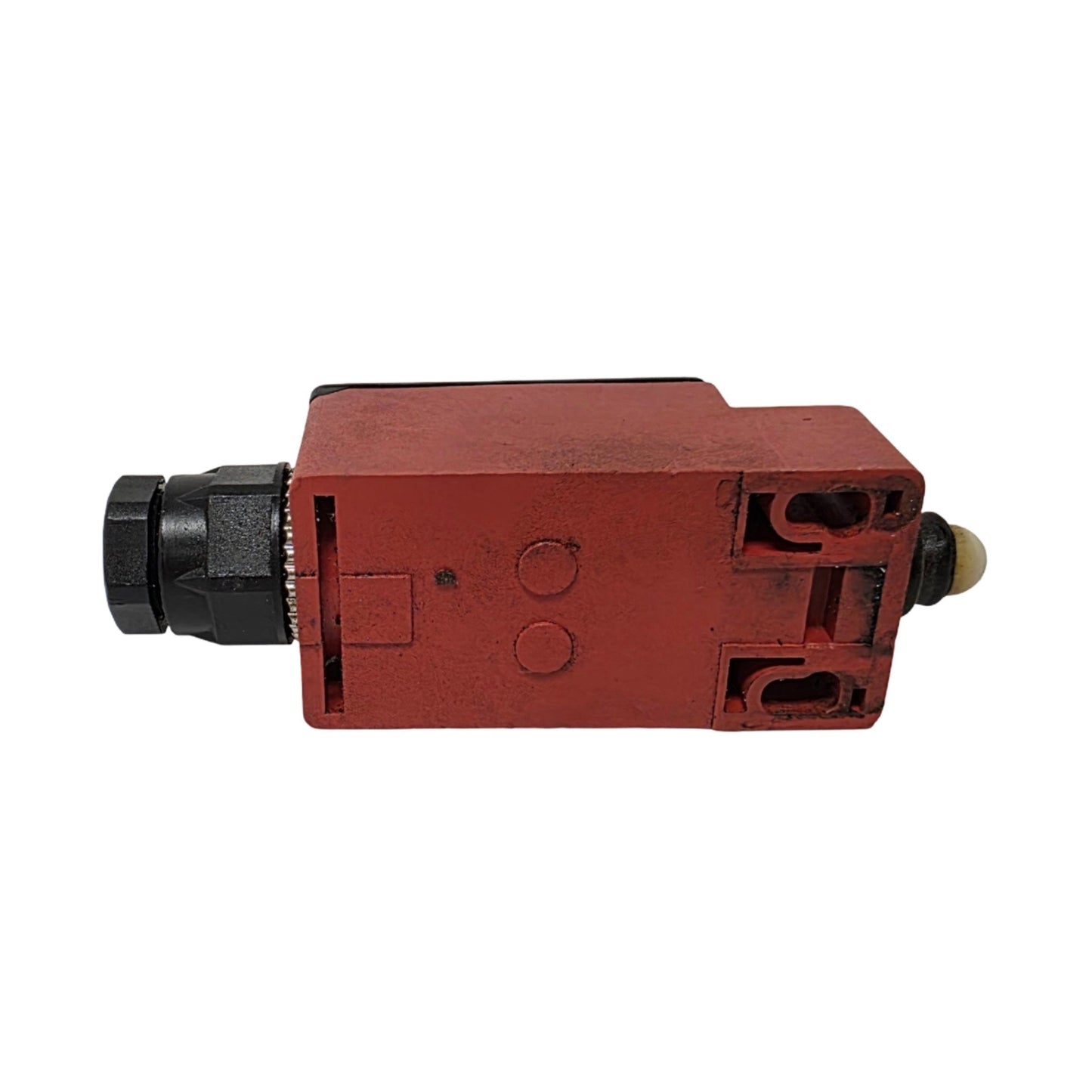 Used Bernstein I-SU1Z W Compact Plunger Position Switch, 1NC 1 NO, 10A 300VAC