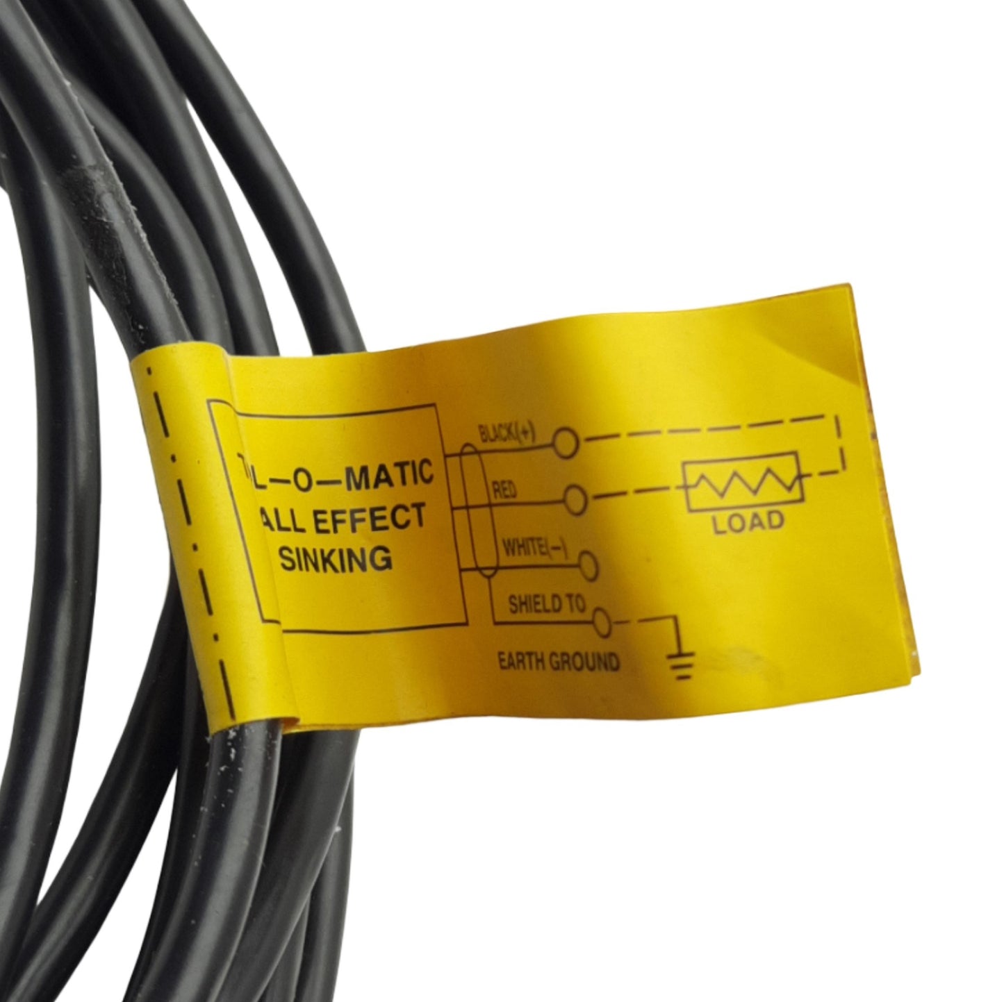 Used Tolomatic Hall Effect Switch, NPN Sinking Output, 4-Wire, 3.8-25VDC, 45mA Max