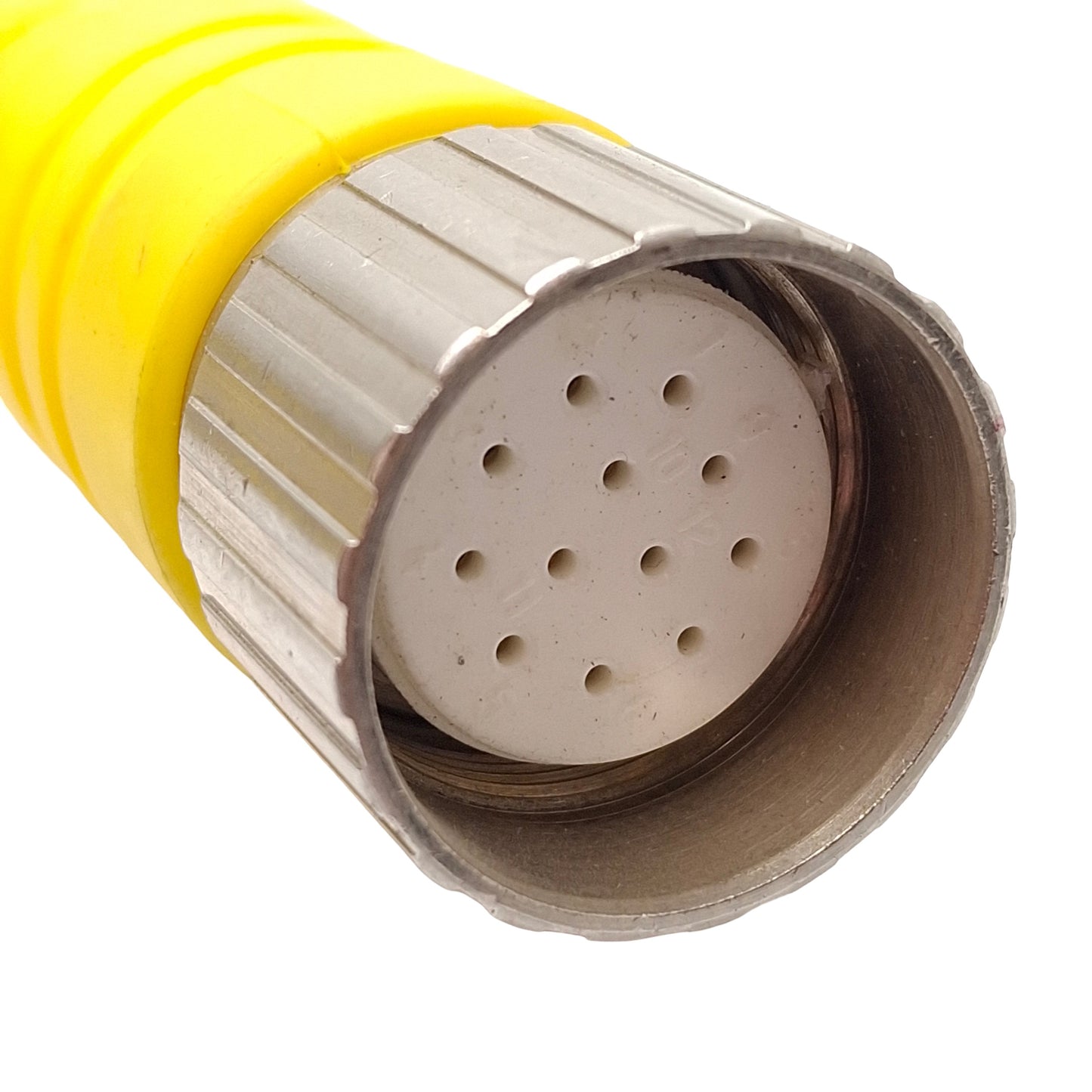 Used Allen Bradley 889M-F12X9AE-2 Cordset, 250V 8A, M23 12-Pin Female, 2m Long