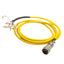 Used Parker 71-018309-10 Rev B Gemini Motor Feedback Cable, 19-Pin Male, 10ft