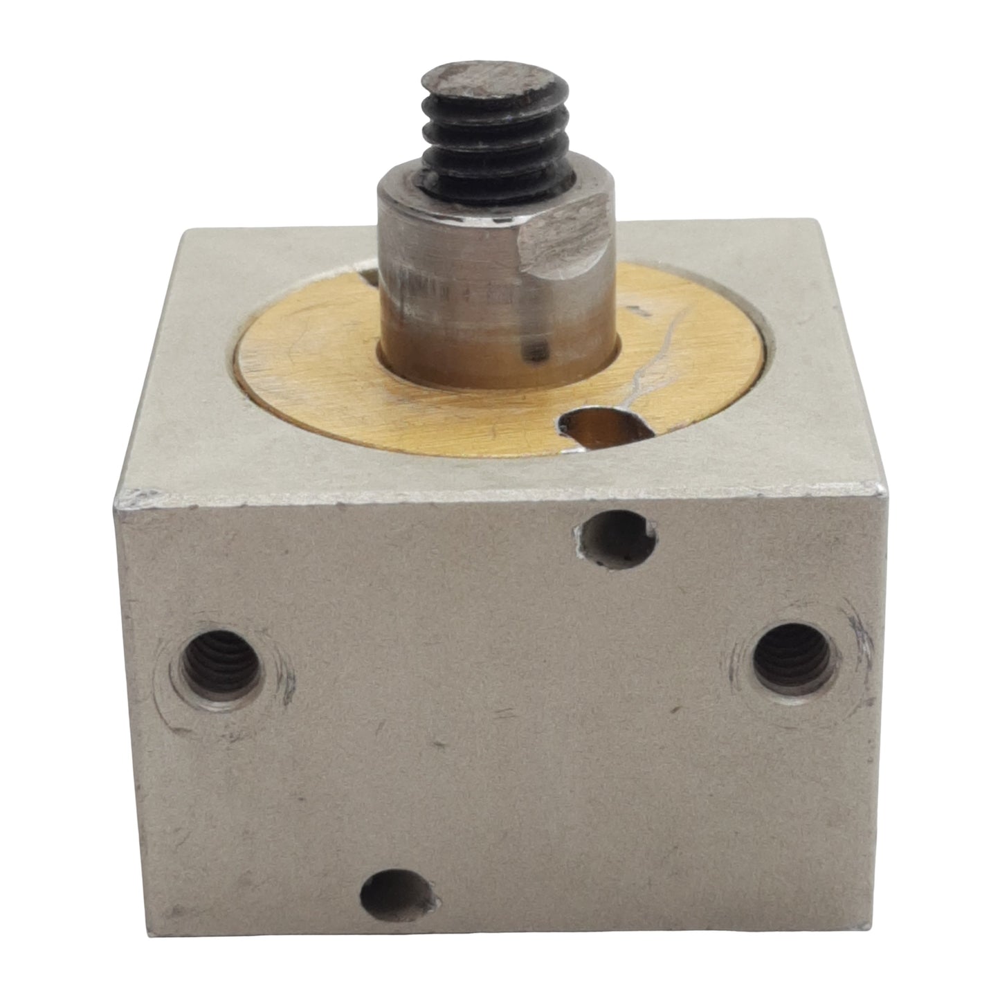 Used Compact B118X14 Pneumatic Cylinder, ø1-1/8in Bore, 1/4in Stroke, 1/8in NPT