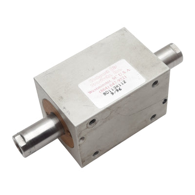 Used Compact B119X112 Pneumatic Cylinder, ø1-1/4in Bore, 1-1/2in Stroke, 1/8in NPT