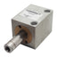 Used Compact BD118X114 Pneumatic Cylinder, ø1-1/8in Bore, 1-1/4in Stroke, 1/8in NPT