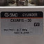 Used SMC CXSM15-30 Guided Cylinder, ø15mm Bore, 30mm Stroke, 0.7MPa, M5x0.8 Ports