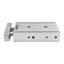 Used SMC CXSM15-30 Guided Cylinder, ø15mm Bore, 30mm Stroke, 0.7MPa, M5x0.8 Ports