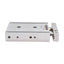Used SMC CXSM15-30 Guided Cylinder, ø15mm Bore, 30mm Stroke, 0.7MPa, M5x0.8 Ports
