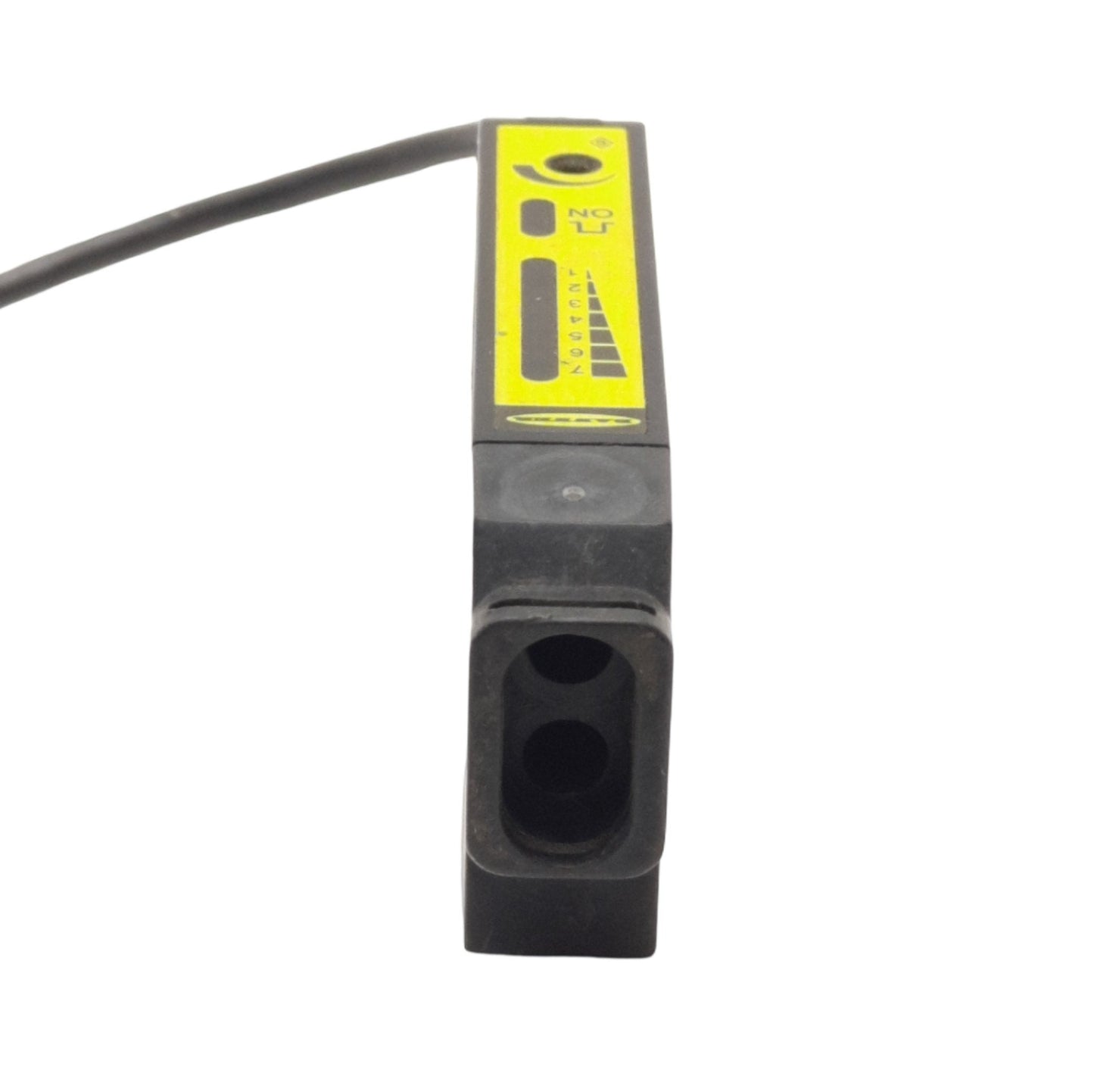 Used Banner D12SN6FVQ Fiber Optic Sensor, Voltage: 10-30VDC, Output: NPN 150mA