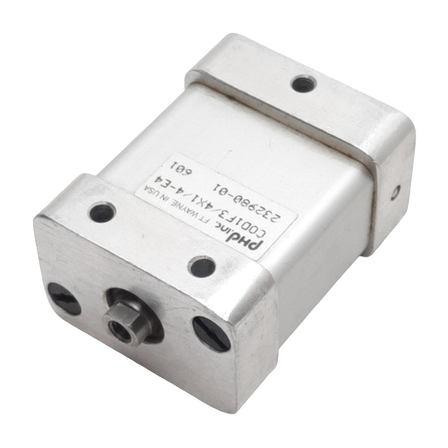 Used PHD COD1F3/4X1/4-E4 Pneumatic Cylinder, ø3/4in Bore, 1/4in Stroke, #10-32UNF