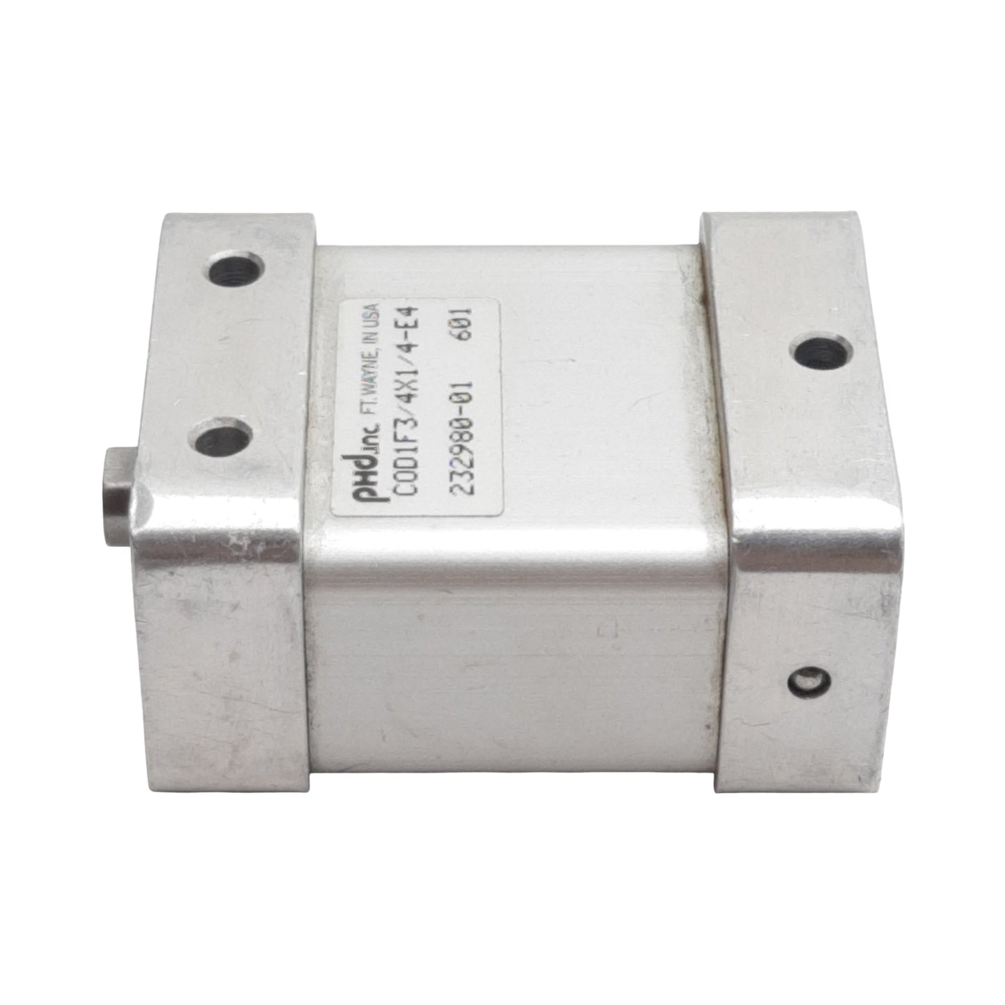 Used PHD COD1F3/4X1/4-E4 Pneumatic Cylinder, ø3/4in Bore, 1/4in Stroke, #10-32UNF