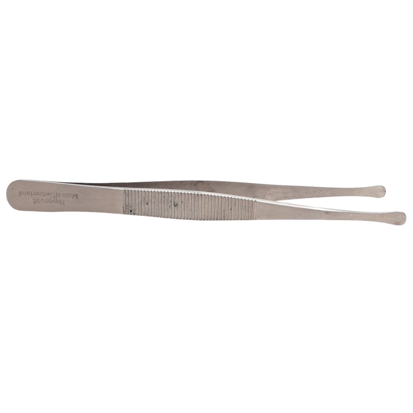 Used Excelta 35A-SA Tweezers, Anti-Mag. SS, 0.288in x 0.016in Tip Size, 4.75in Length