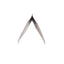 Used Excelta 35A-SA Tweezers, Anti-Mag. SS, 0.288in x 0.016in Tip Size, 4.75in Length