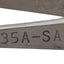 Used Excelta 35A-SA Tweezers, Anti-Mag. SS, 0.288in x 0.016in Tip Size, 4.75in Length