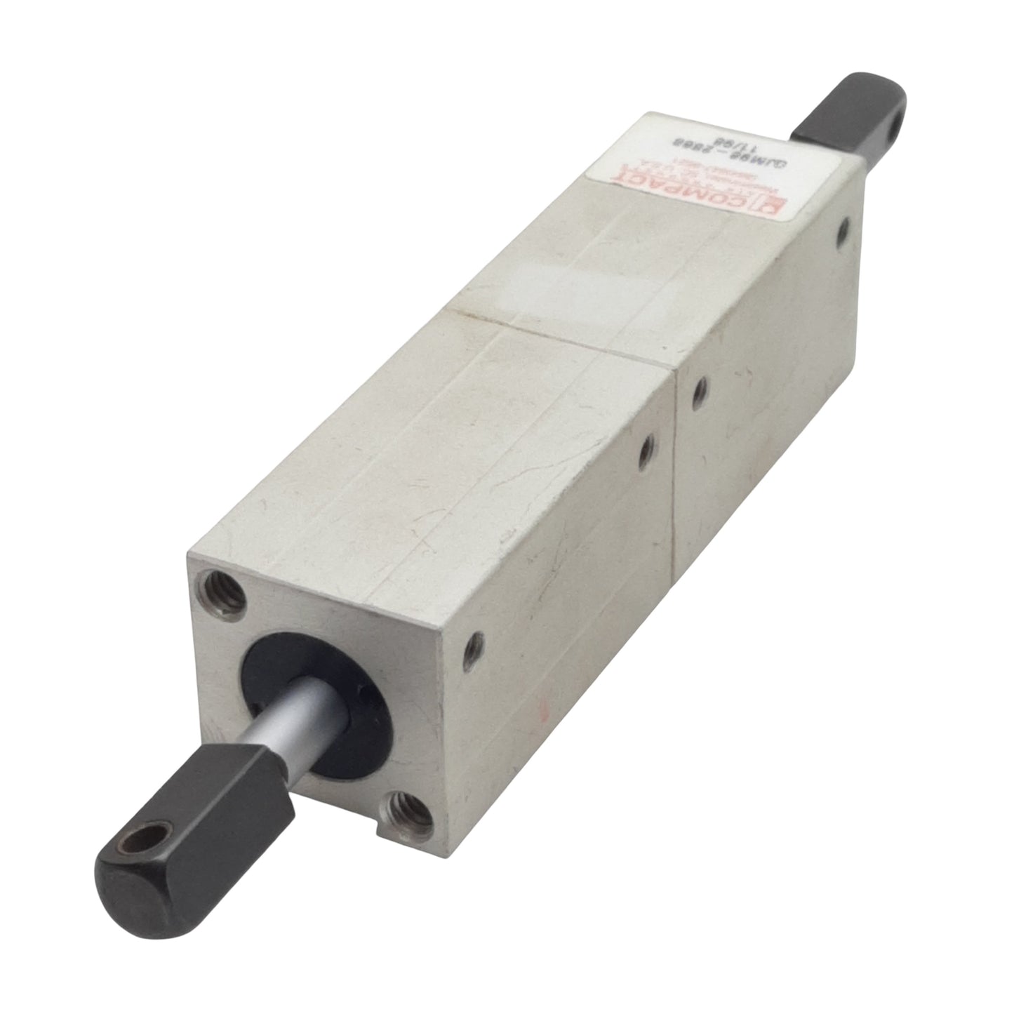 Used Compact QJM96-2868 Pneumatic Cylinder ø3/4in Bore, 3/4in Stroke, #10-32UNF