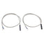 New Lot of 2 SMC D-Y59A Solid State Auto Switch Sensor, NPN, 24VDC, 3-Wire, 0.5m
