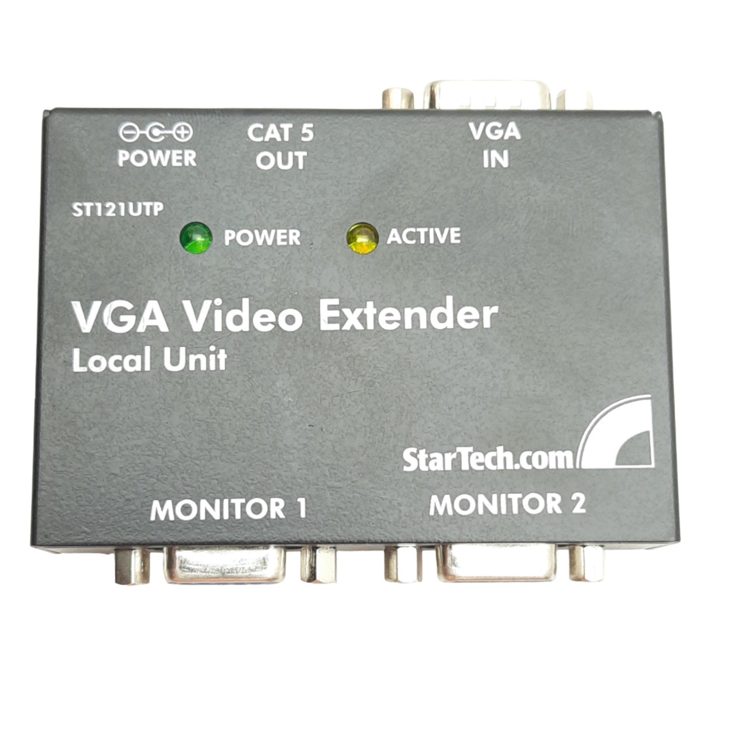 Used Startech C5F600D632 VGA Video Extender 9VDC, 0.6A, 2.4in x 3.3in x 0,8in