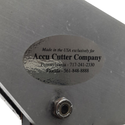 Used Accu Cutter Model 2001 Metal And Plastic Shear, 12 Inch Length *Rust*