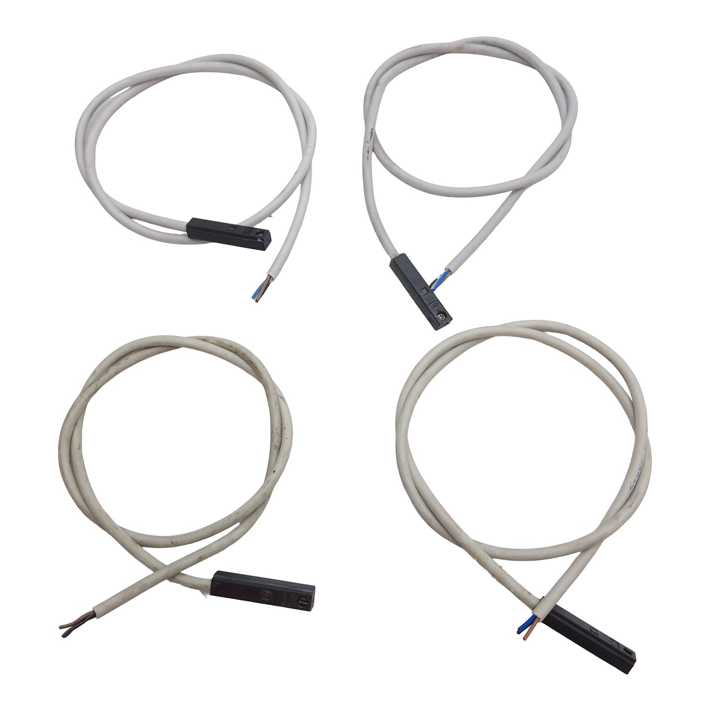 Used Lot of 4 SMC D-Y59A Solid State Auto Switch Sensor, NPN, 24VDC, 3-Wire, 0.5m