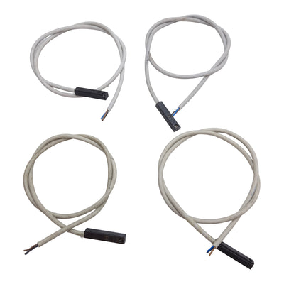 Used Lot of 4 SMC D-Y59A Solid State Auto Switch Sensor, NPN, 24VDC, 3-Wire, 0.5m