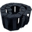 Used Igus 15.5.038 Energy Chain Zip-Open outer radius Series 15, L 29-3/4", 21 Links