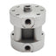 Used Fabco-Air PSD1-0.625 Pneumatic Cylinder, ø1/2" Bore, 5/8" Stroke, #10-32, 200psi