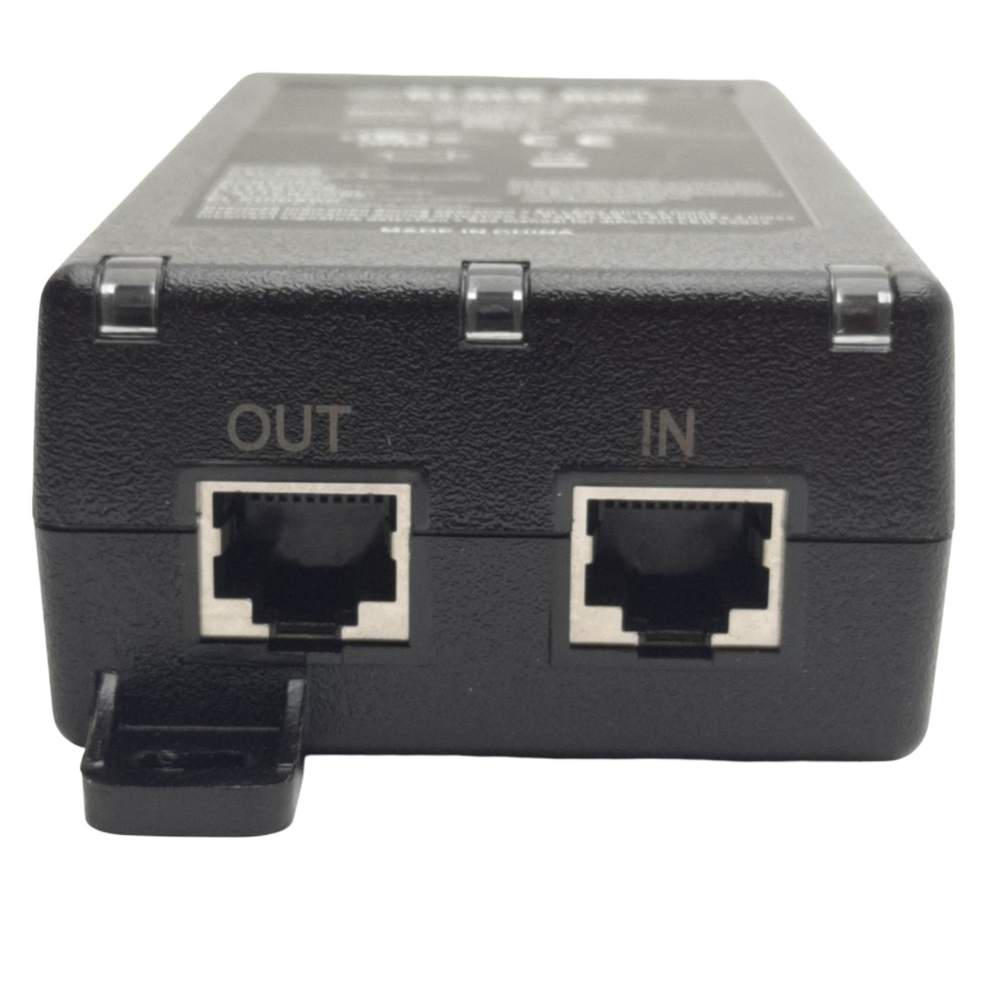 Used Black Box LPJ001A-F 802.3af PoE GIGABIT INJECTOR In: 100-240VAC Out: 56VDC 0.35A