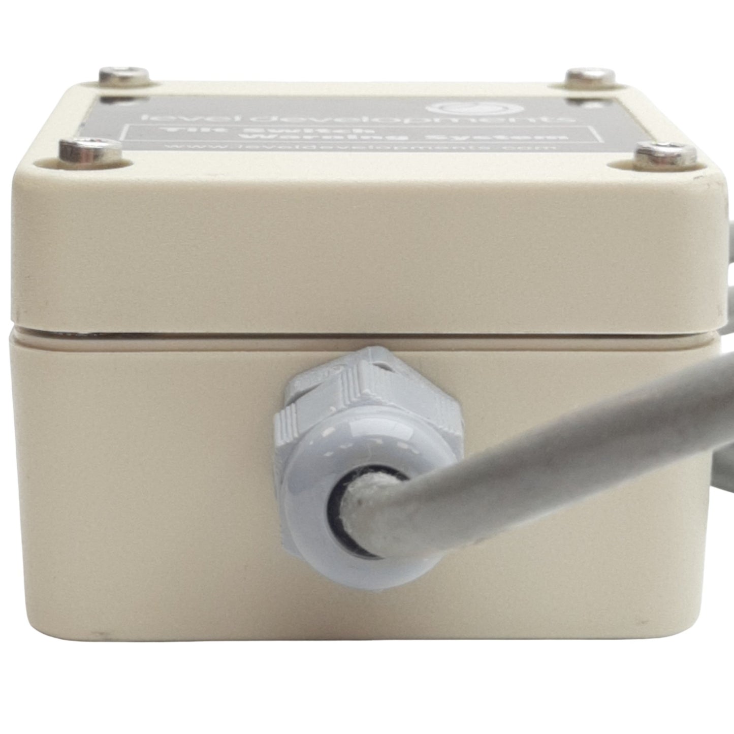 Used Level Developments ETS-1-4-D Dual Axis Tilt Switch 1-4° Switch Range, 9-30VDC