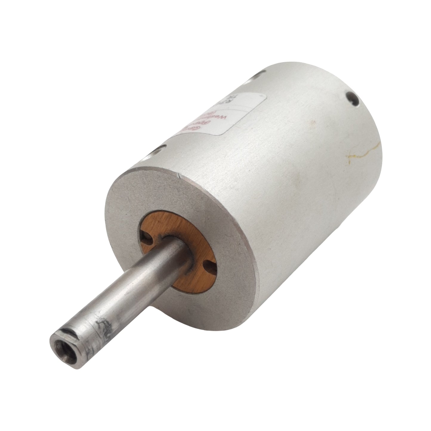 Used Compact R34X114 Pneumatic Cylinder, ø3/4in Bore, 1-1/4in Stroke, #10-32UNF