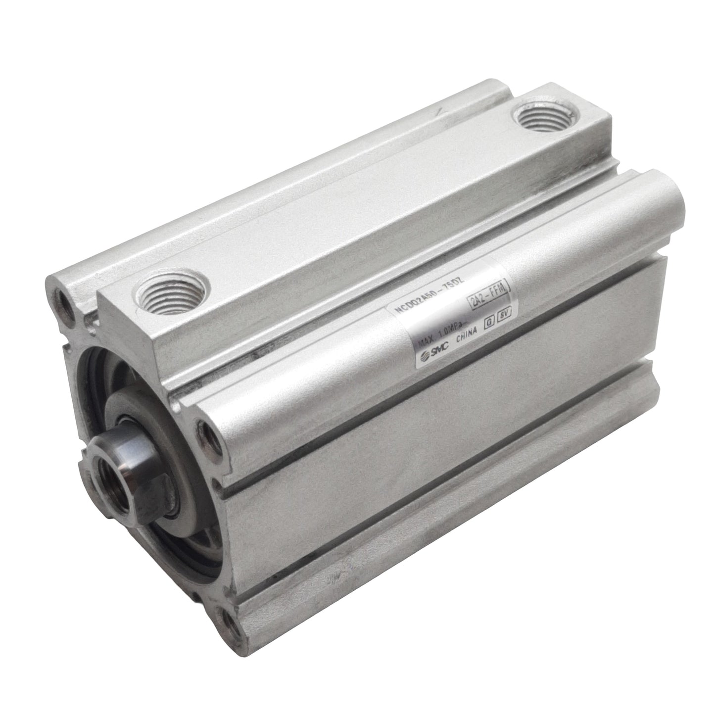 Used SMC NCDQ2A50-75DZ Pneumatic Cylinder, ø50mm Bore, 75mm Stroke, 1/4in NPT, 1.0MPa