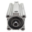 Used SMC NCDQ2A50-75DZ Pneumatic Cylinder, ø50mm Bore, 75mm Stroke, 1/4in NPT, 1.0MPa