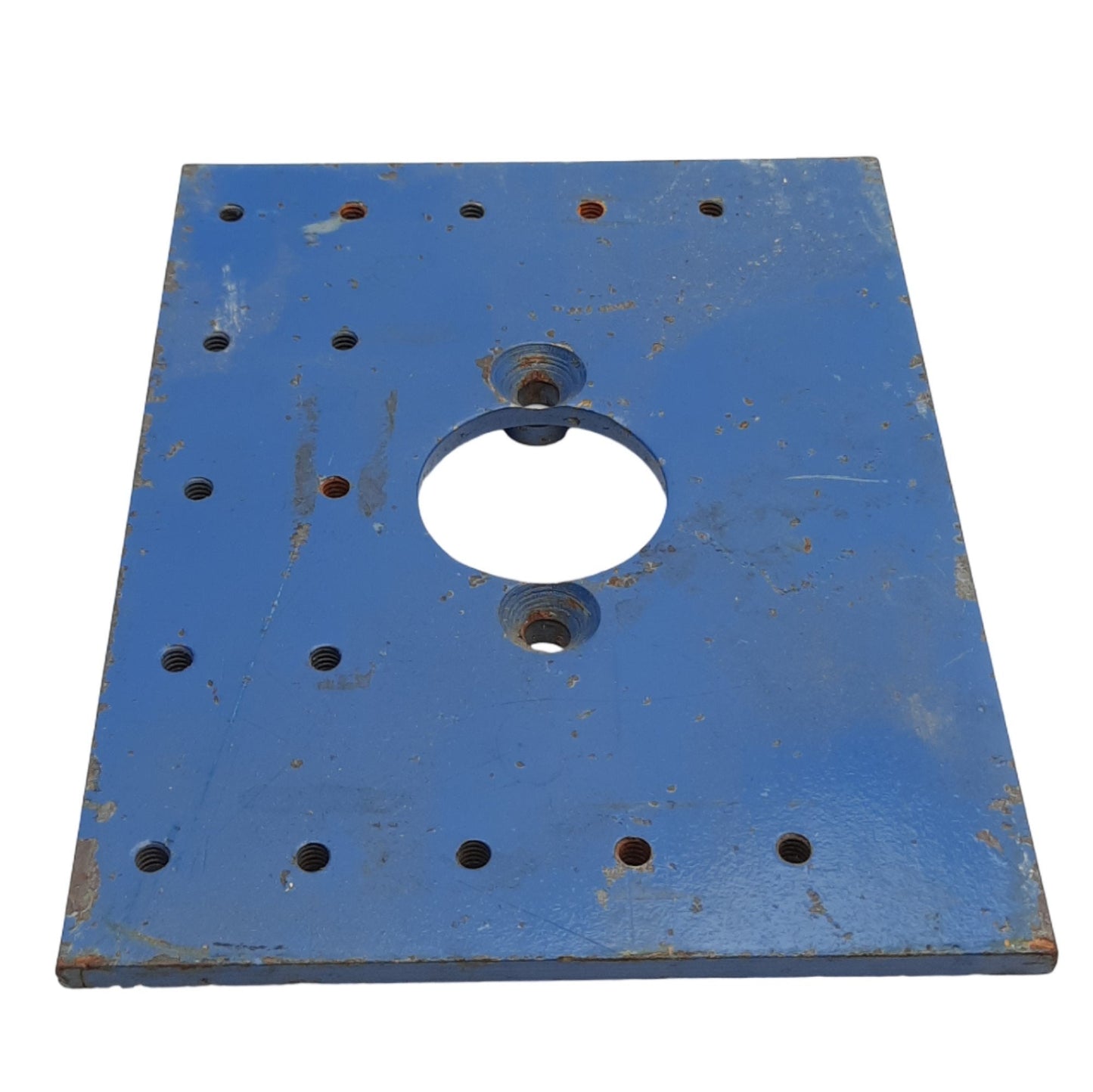 Used Roper Whitney Model No 17 Benchtop Punch Work Table, 1/4-20 Holes