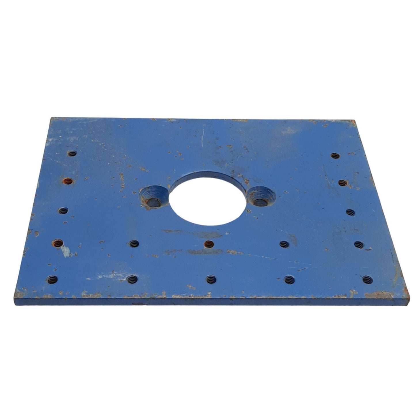 Used Roper Whitney Model No 17 Benchtop Punch Work Table, 1/4-20 Holes