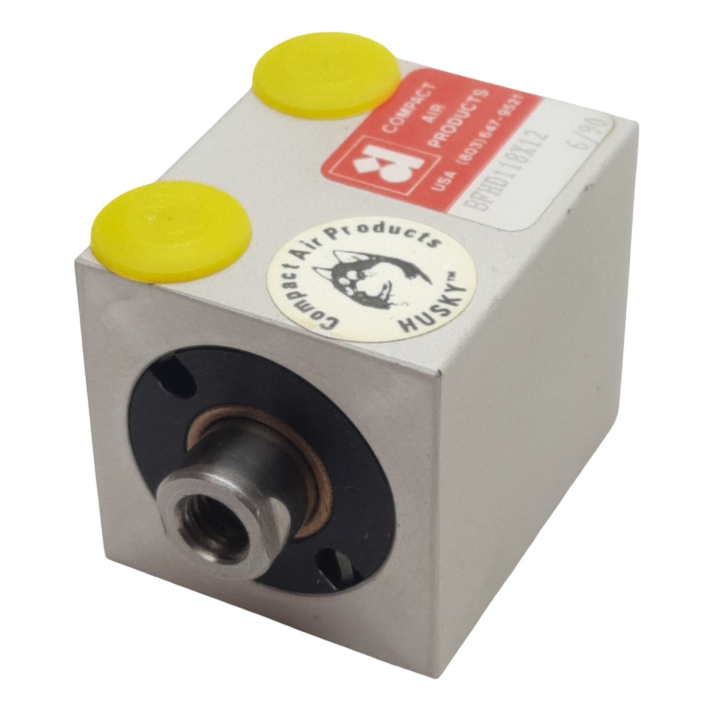 New Compact BFHD118X12 Pneumatic Cylinder ø1-1/8in Bore, 1/2in Stroke, 1/8in NPT
