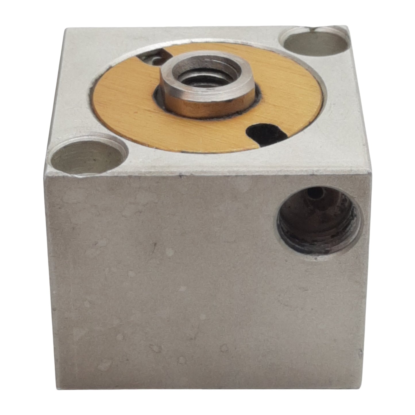 Used Compact S118X12 Pneumatic Cylinder, ø1-1/8in Bore, 1/2in Stroke, 1/8in NPT