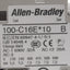 Used Allen Bradley 100-C16EJ10 IEC Contactor 3-Pole, 32A, 7.5kW @ 690VAC, 24VDC Coil